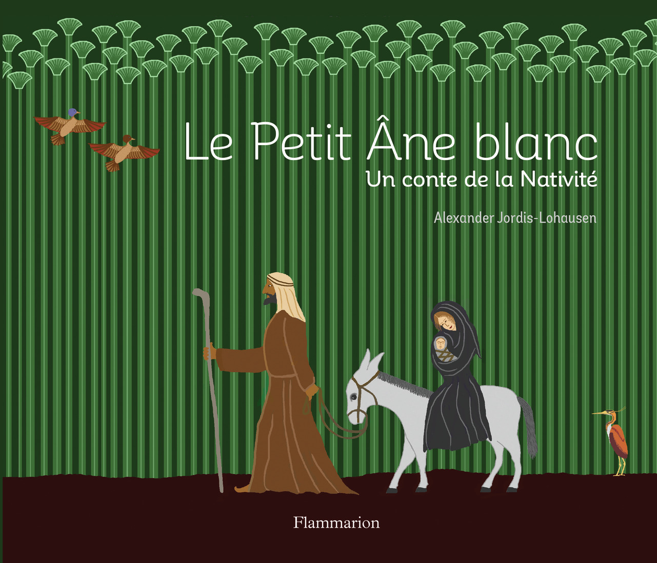 PETIT ANE BLANC - UN CONTE DE LA NATIVITE - FLAMMARION JEUNESSE