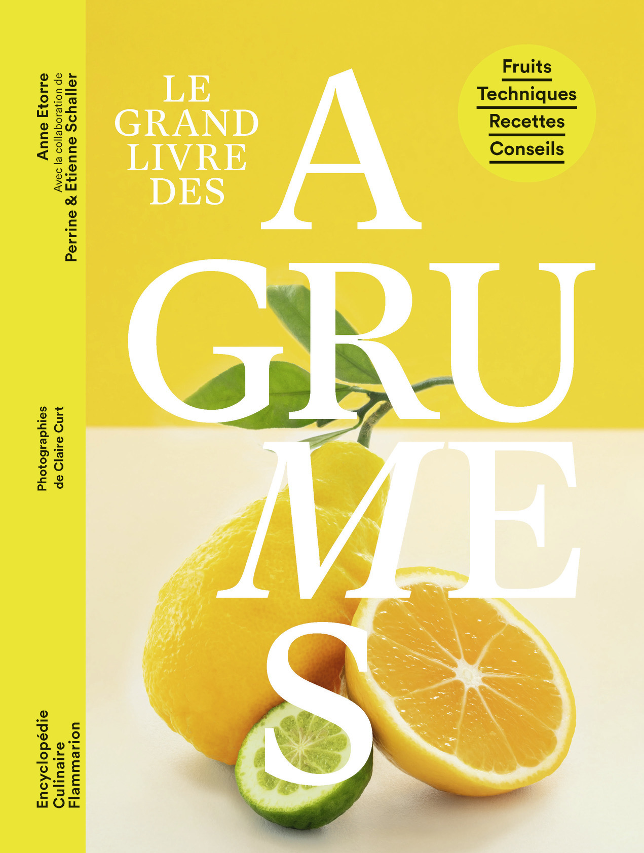 GRAND LIVRE DES AGRUMES - FRUITS - TECHNIQUES - RECETTES - CONSEILS